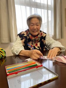 レクに参加された利用者さま　サービス付き高齢者向け住宅善幸苑東住吉