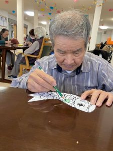 レクに参加された利用者さま　サービス付き高齢者向け住宅善幸苑東住吉