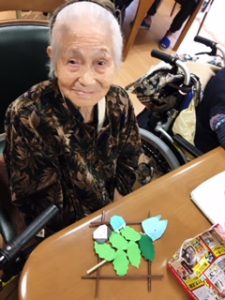 サービス付き高齢者向け住宅でのイベントの様子　善幸苑